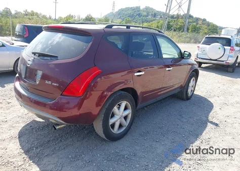 2005 Nissan Murano Se из США, поврежденный, VIN JN8AZ08W95W403129